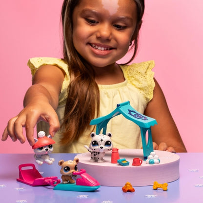 Pack de juego Littlest Pet Shop "Día Nevado"