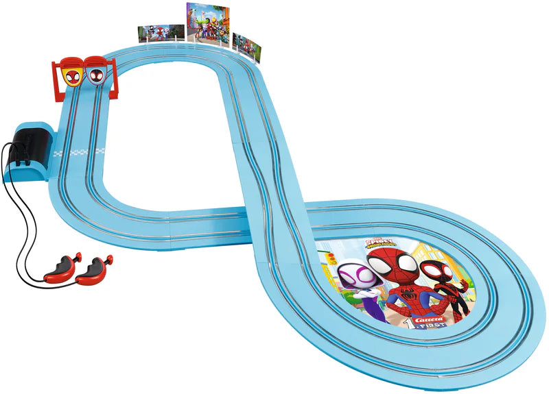 Carrera First Spidey – Circuito Infantil 2,9 m con Spidey y Spin
