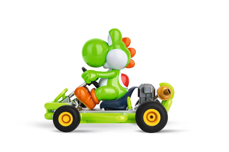 Mario Kart™ Pipe Kart Yoshi 2,4GHz RC – Coche Radiocontrol 21 cm | Carrera