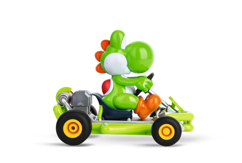 Mario Kart™ Pipe Kart Yoshi 2,4GHz RC – Coche Radiocontrol 21 cm | Carrera