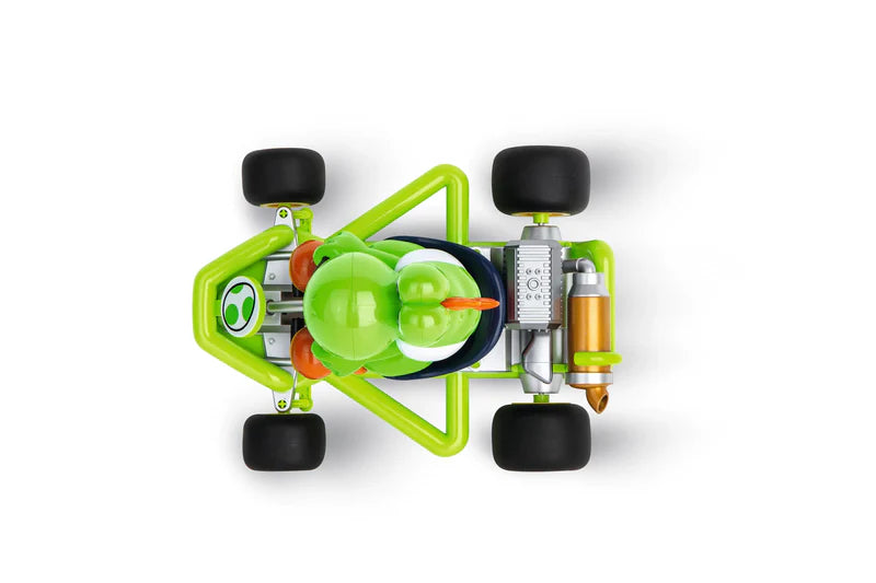 Mario Kart™ Pipe Kart Yoshi 2,4GHz RC – Coche Radiocontrol 21 cm | Carrera