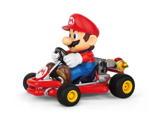 Mario Kart™ Pipe Kart Mario 2,4GHz RC – Coche Radiocontrol 21 cm | Carrera