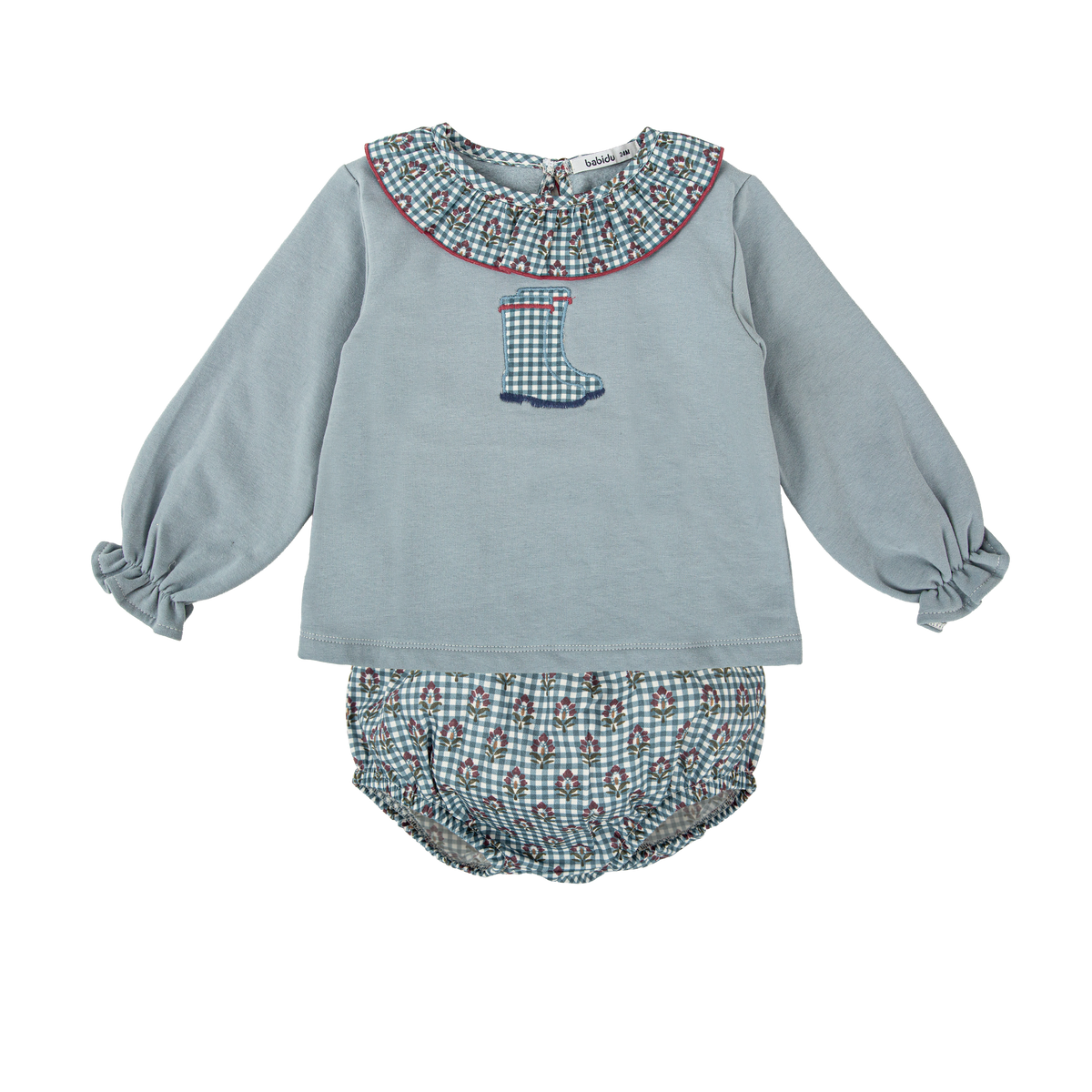 Conjunto Pololo Niña Babidú Familia Lluvia | Tallas 1-36 meses