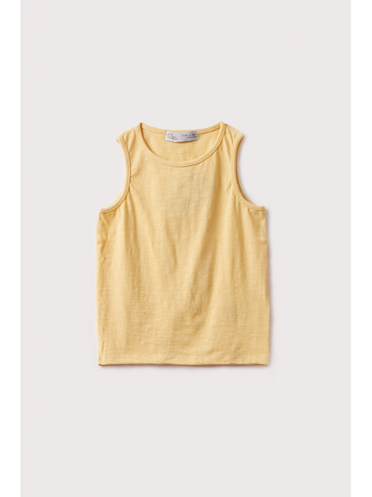 Camiseta de tirantes niño color vainilla Street Monkey | Básica verano | 2 a 16 años