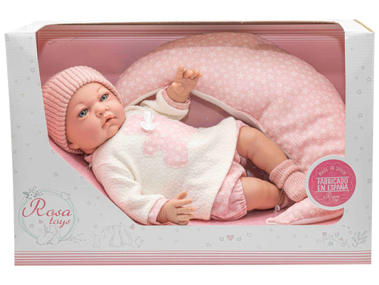 MUÑECA MIA 36 SONIDOS C/LUNA Rosa Toys