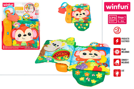 Libro Musical Textil para Bebé (+3 Meses)Winfun