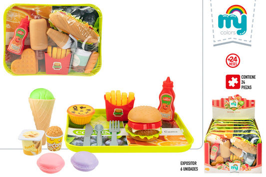 Set de Comida Infantil 25x18 cm (+24 Meses)My Home