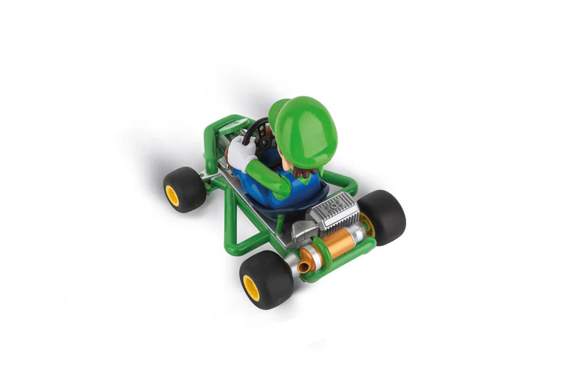 Mario Kart™ Pipe Kart Luigi 2,4GHz RC – Coche Radiocontrol 21 cm | Carrera