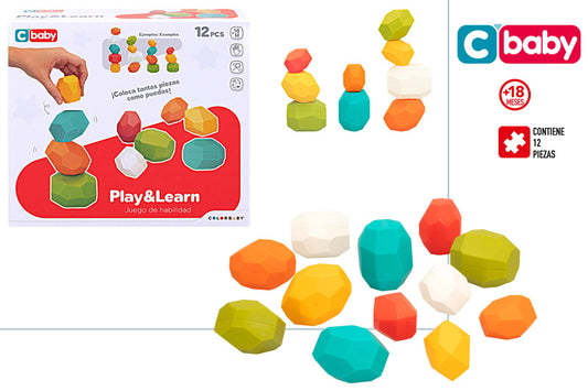 Juego de Bloques Infantiles (+18 Meses) C’Baby