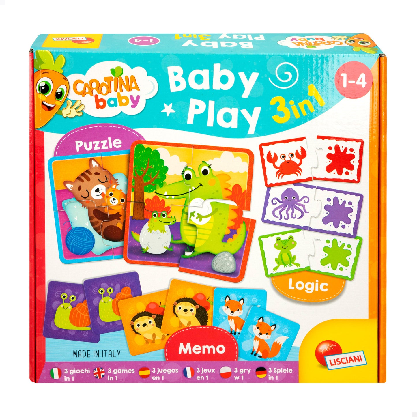 CAROTINA BABY - PUZZLE INFANTIL 3/S +12M