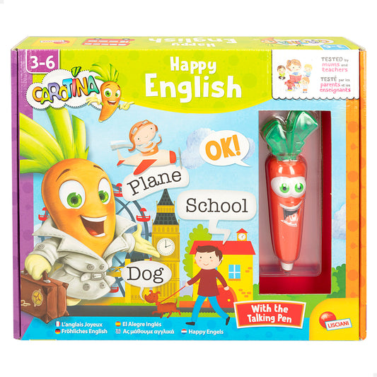 CAROTINA - JUEGO APRENDIZAJE INGLÉS +3A - ELECTRONICO