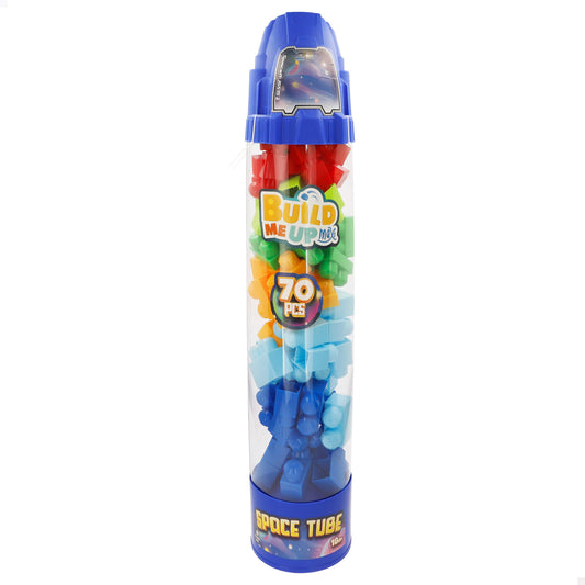 BUILD ME UP-SET TUBO NAVE ESPACIAL C/70 BLOQUES DISP8 +18M