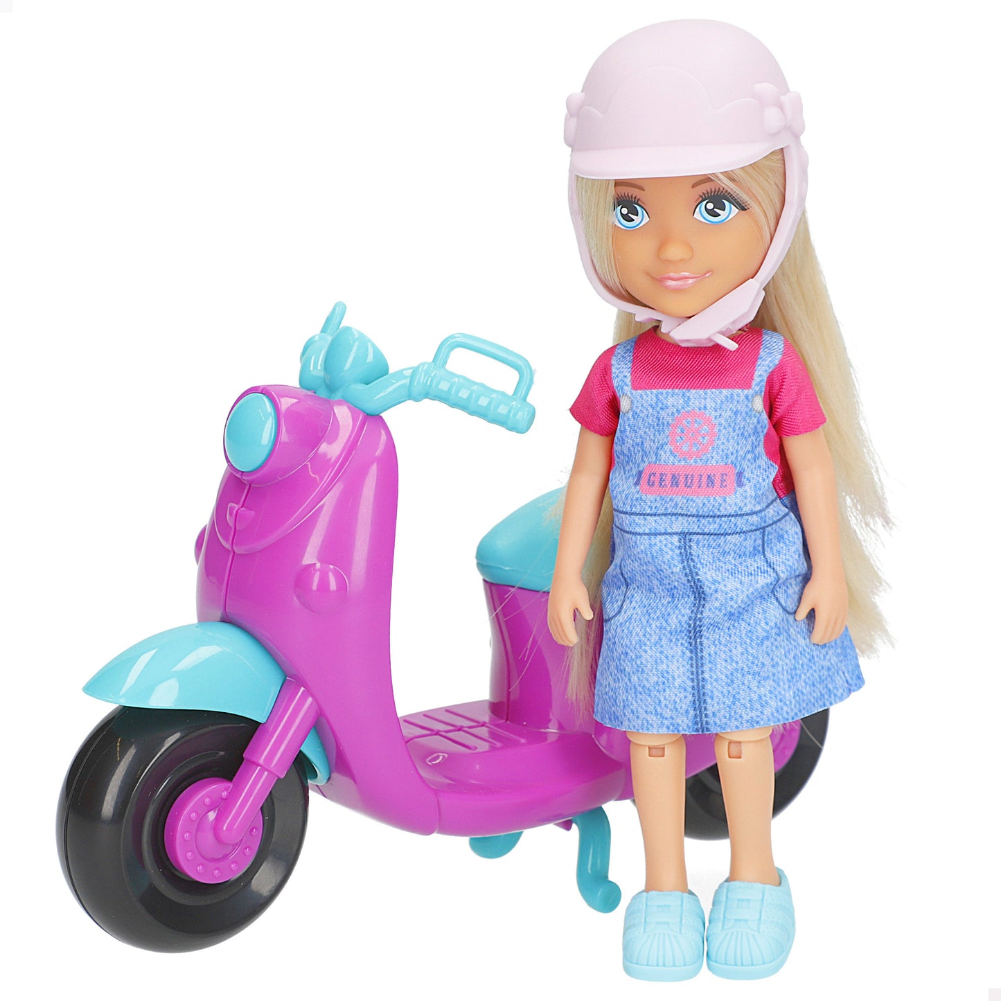 BELLA-MUÑECA CON SCOOTER