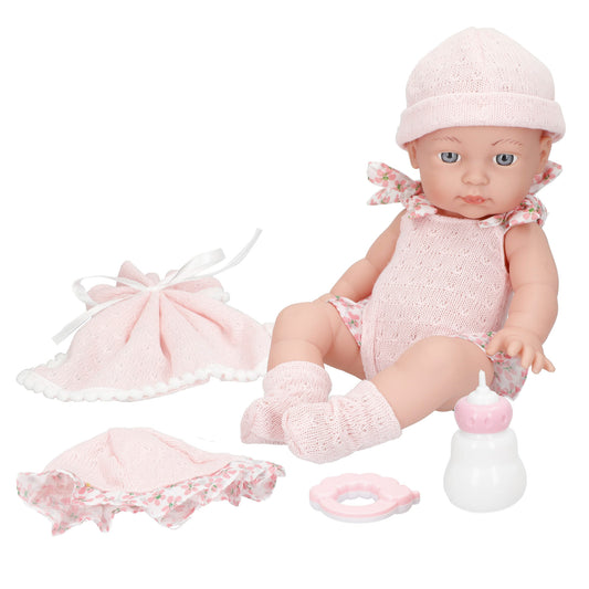 COLORBABY'S NEWBORN-MUÑECA BEBE 30 CM C/ACC 2/S