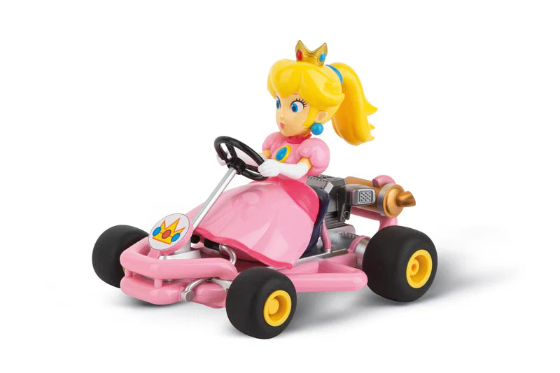 Mario Kart™ Pipe Kart Peach 2,4GHz RC – Coche Radiocontrol 21 cm | Carrera
