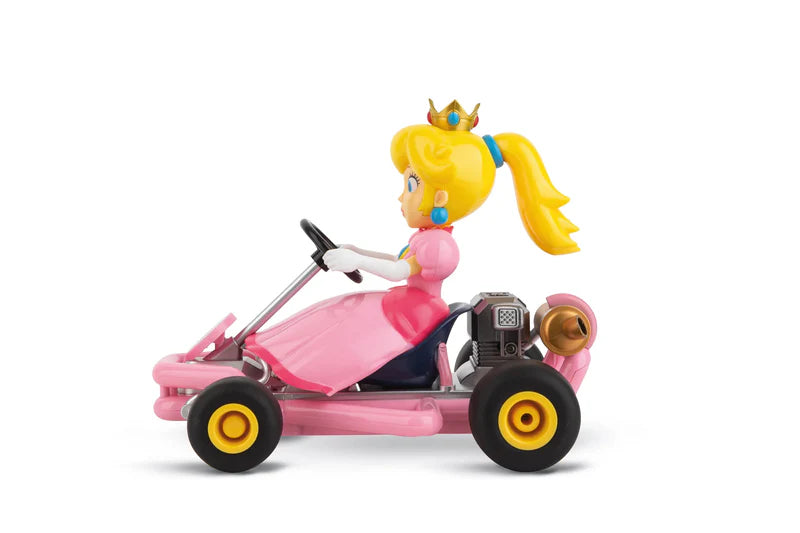 Mario Kart™ Pipe Kart Peach 2,4GHz RC – Coche Radiocontrol 21 cm | Carrera