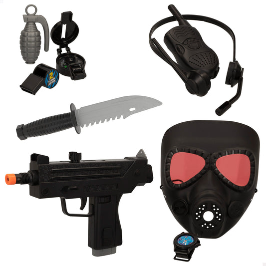 ACTION POWER-SET PISTOLA POLICIA C/LUZ Y SONIDO +3A 2/S