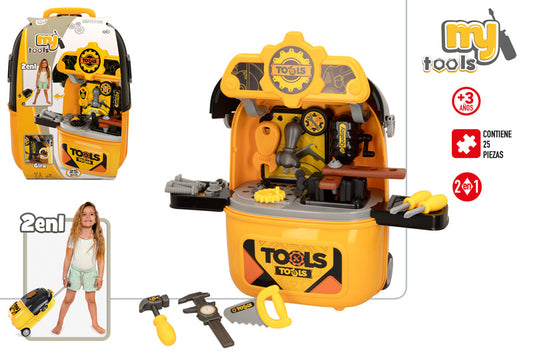 Set de Herramientas en Maleta con Ruedas +3A🧰 MY TOOLS –  (49762)