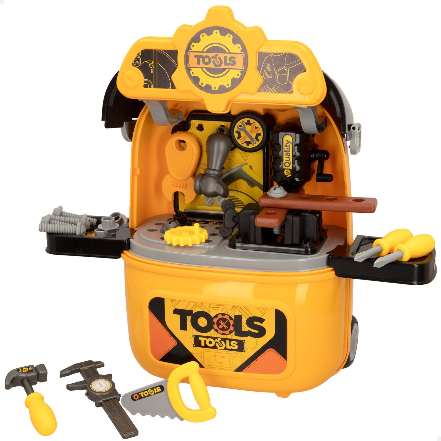 MY TOOLS-SET HERRAMIENTAS - MALETA C/RUEDAS +3A