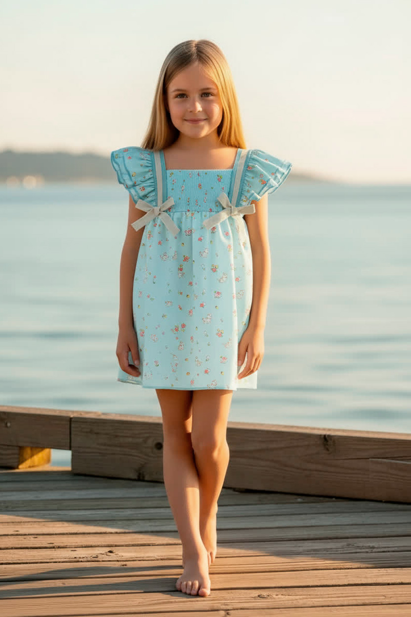 Vestido niña familia Módena Del Sur 1-8 años