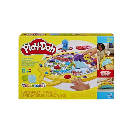 Set De Juego Portátil Play-doh. Incluye 19 Accesorios Y Alfombra De Juego. 67x22,9x33 Cm