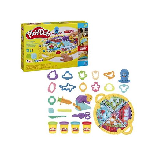 Set De Juego Portátil Play-doh. Incluye 19 Accesorios Y Alfombra De Juego. 67x22,9x33 Cm