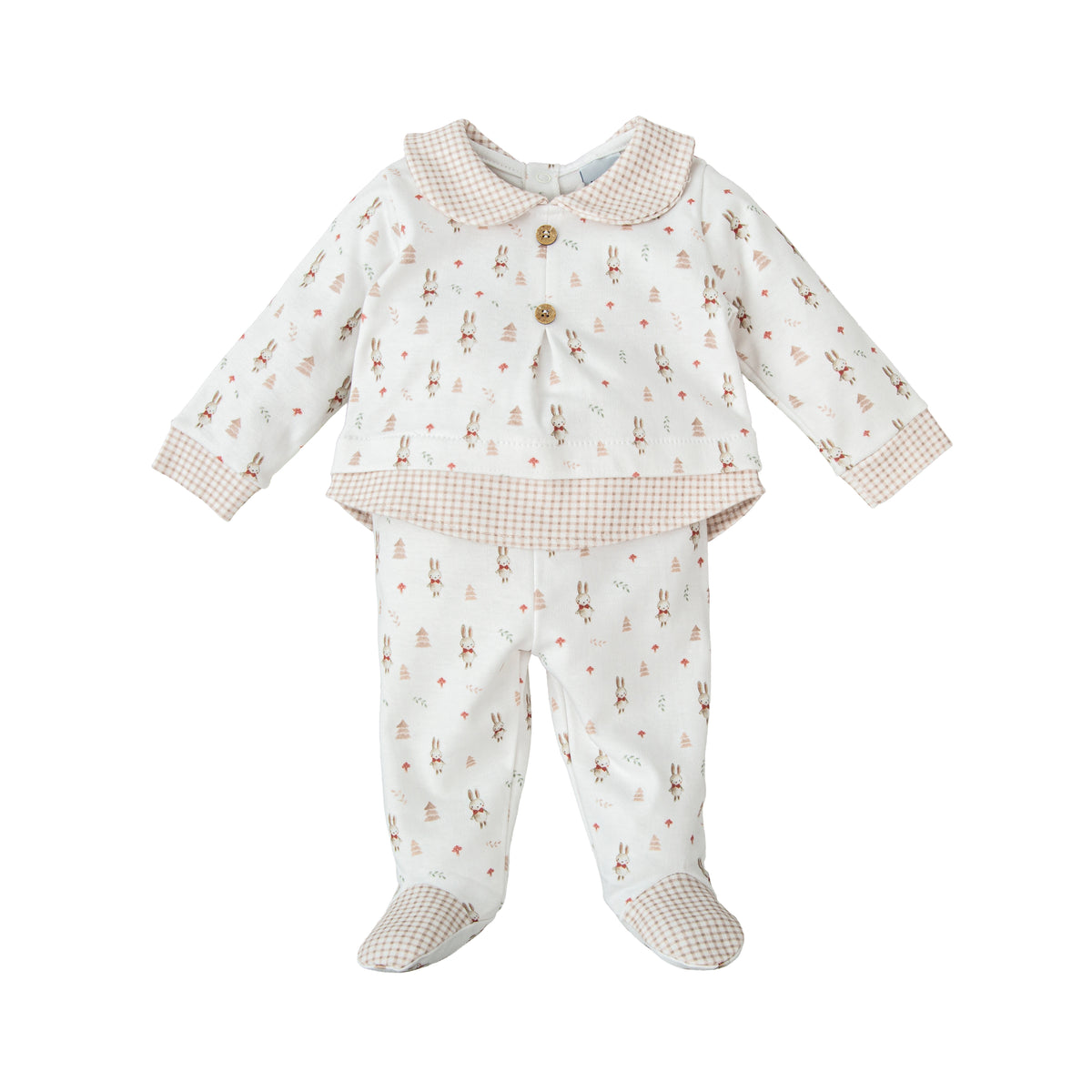 Conjunto bebé niño Huella con polaina