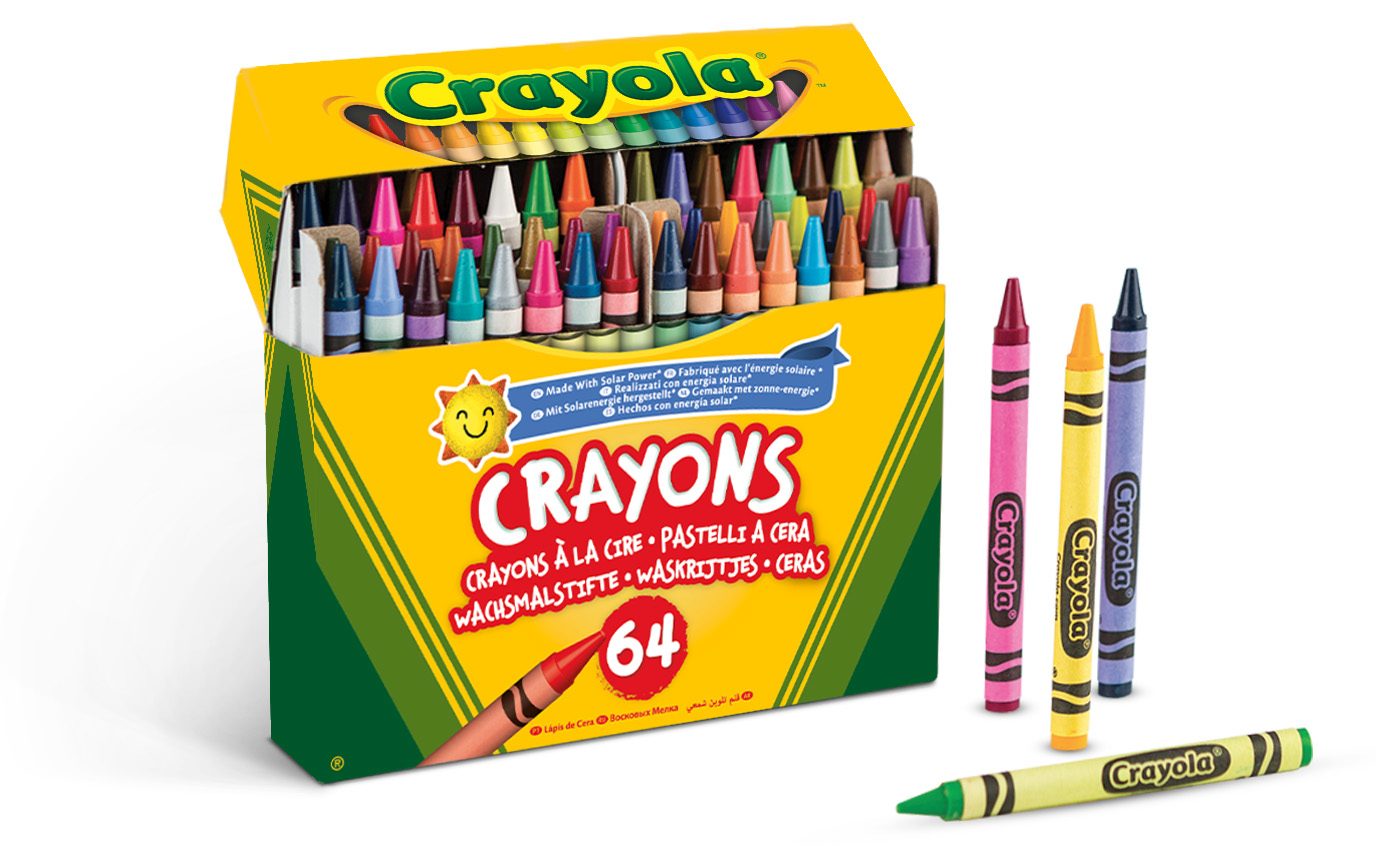 Ceras 64 unidades  Crayola