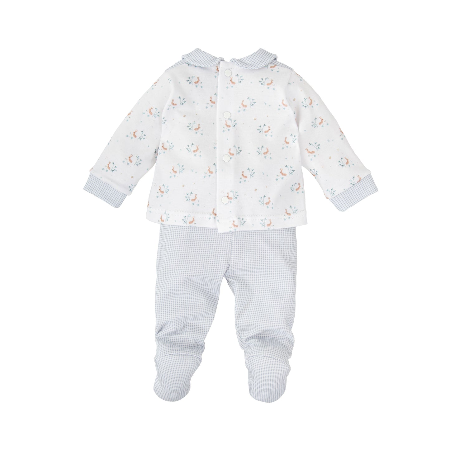 Conjunto polaina recién nacido Familia Pradera – Babidu | 100% algodón 0-6 meses