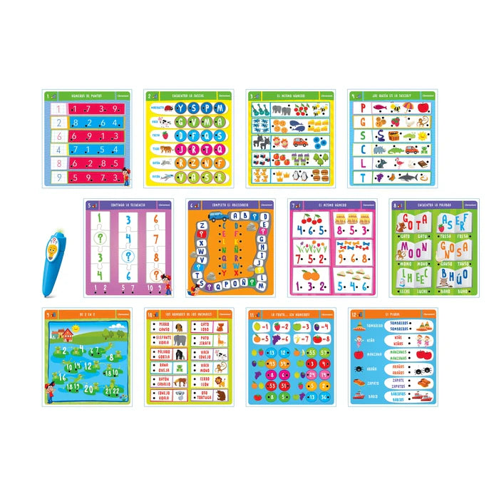 Boli Interactivo Letras y Números – Juego Educativo 4-6 años | Clementoni