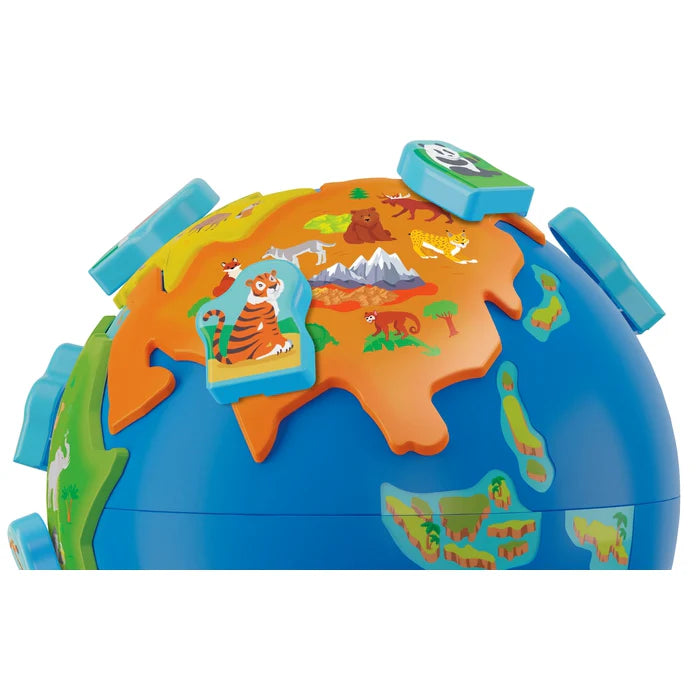 Globo Terráqueo Preescolar – Globo Interactivo con Animales 3-6 años | Clementoni