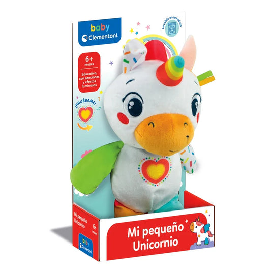 Mi Pequeño Unicornio – Peluche Musical Educativo 6m+ ✨💖