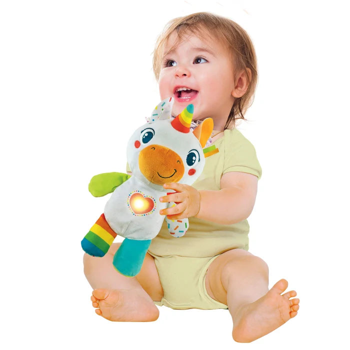 Mi Pequeño Unicornio – Peluche Musical Educativo 6m+ ✨💖