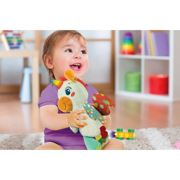 Mi Pequeño Unicornio – Peluche Musical Educativo 6m+ ✨💖