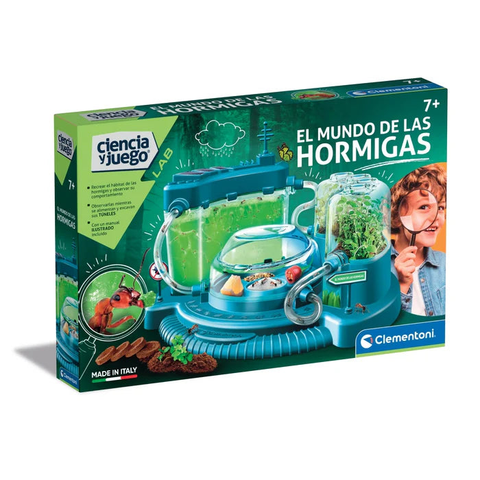 El Mundo de las Hormigas – Set de Observación y Ecología 8+ | Clementoni