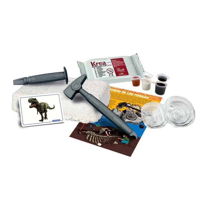 T-Rex Gigante – Kit de Excavación y Esqueleto Prehistórico 7+ | Clementoni