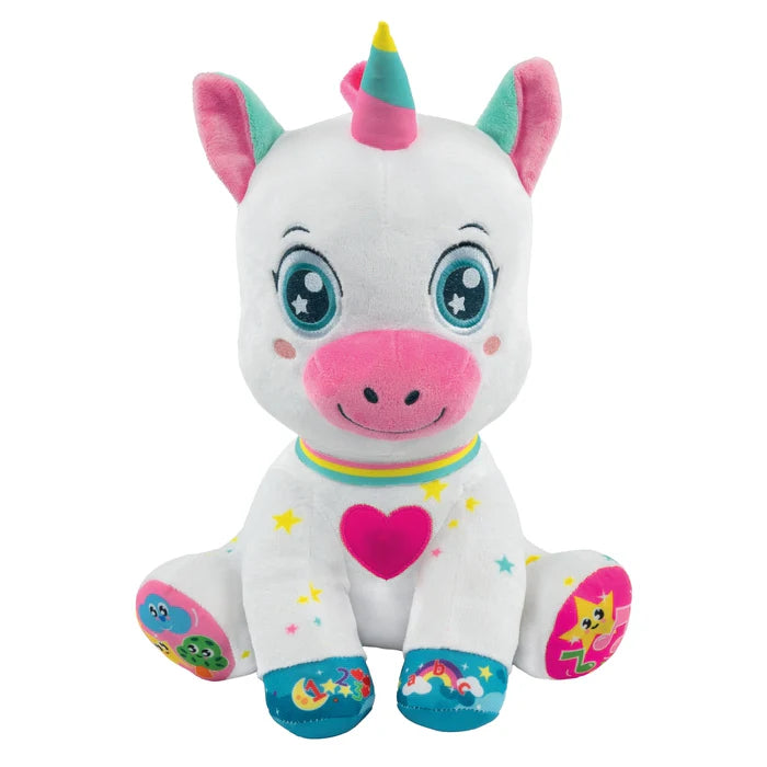 Baby Unicornio Interactivo – Peluche Educativo con Luces y Sonidos para Bebés 6m+