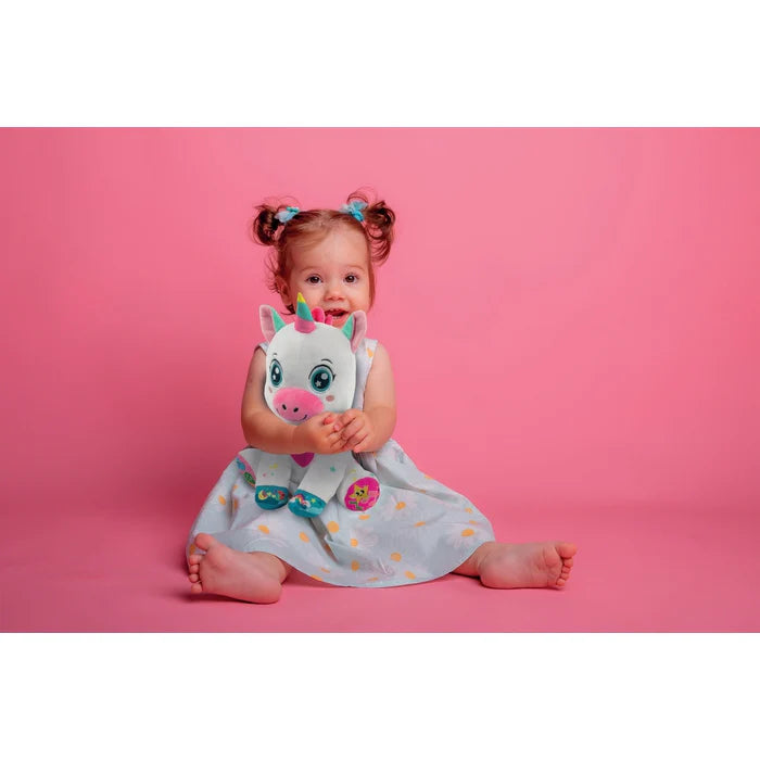 Baby Unicornio Interactivo – Peluche Educativo con Luces y Sonidos para Bebés 6m+