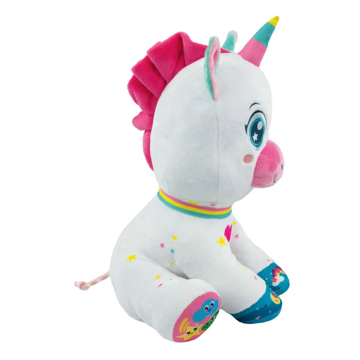 Baby Unicornio Interactivo – Peluche Educativo con Luces y Sonidos para Bebés 6m+