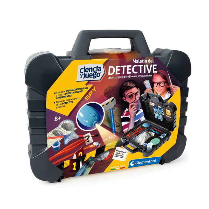Maletín Detective – Juego científico de investigación criminal | 8+ años
