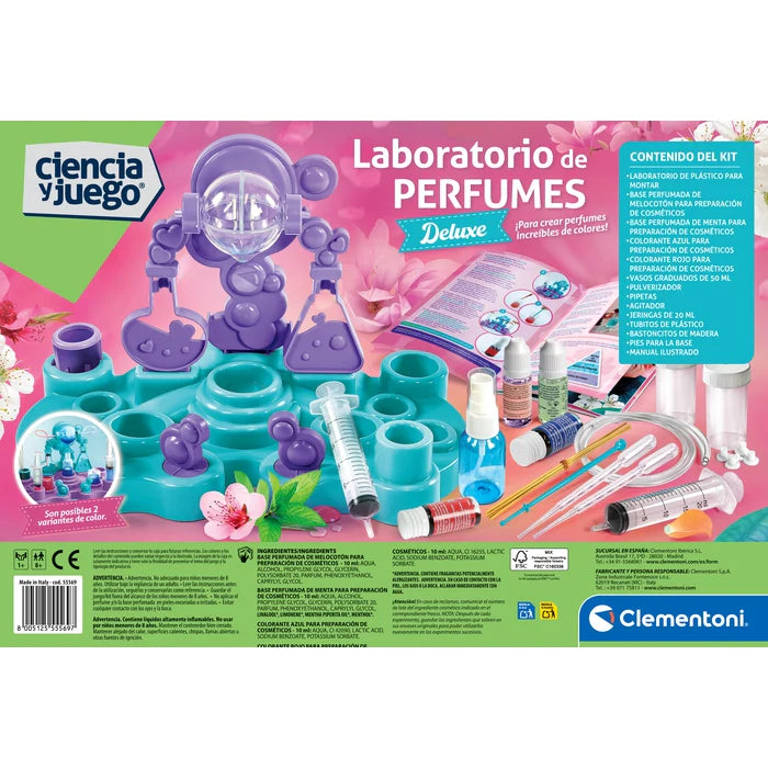 Laboratorio de Perfumes – Crea Perfumes y Cosméticos 8+ | Clementoni