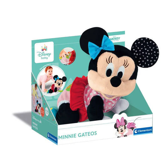 Baby Minnie Gatea – Peluche Interactivo Disney 6-36m | Aprende Números y Animales