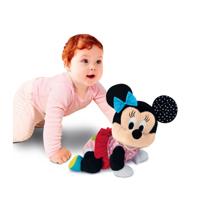 Baby Minnie Gatea – Peluche Interactivo Disney 6-36m | Aprende Números y Animales