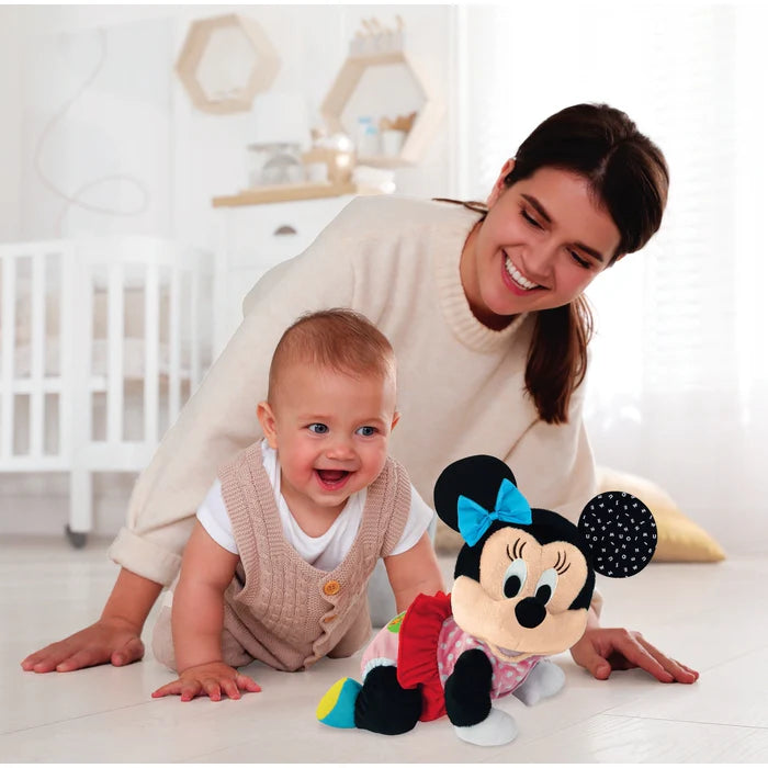 Baby Minnie Gatea – Peluche Interactivo Disney 6-36m | Aprende Números y Animales