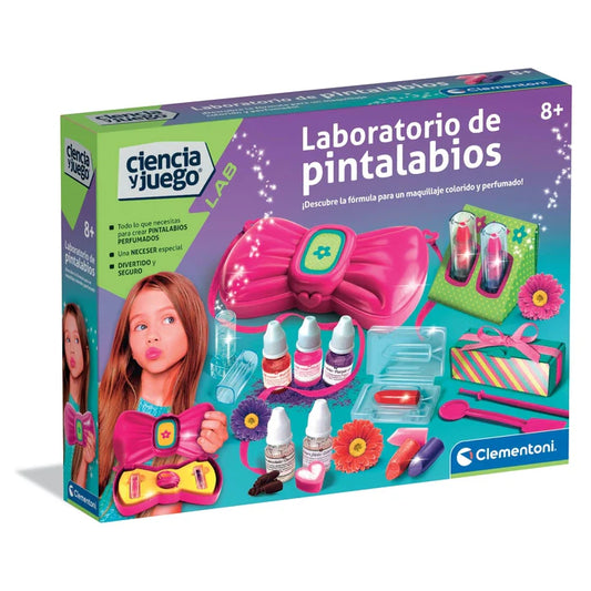 Laboratorio de Labiales – Crea Tus Propios Brillos y Bálsamos 8+ | Clementoni