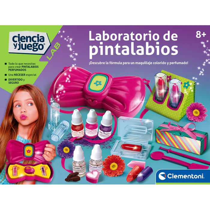 Laboratorio de Labiales – Crea Tus Propios Brillos y Bálsamos 8+ | Clementoni