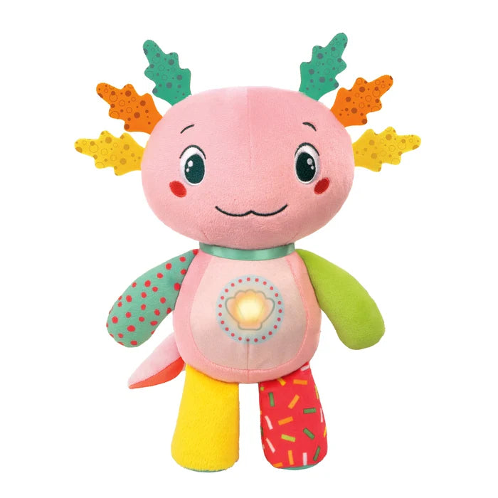 Mi Pequeño Ajolote – Peluche Interactivo Educativo 6m+ 🌈✨