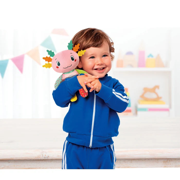 Mi Pequeño Ajolote – Peluche Interactivo Educativo 6m+ 🌈✨