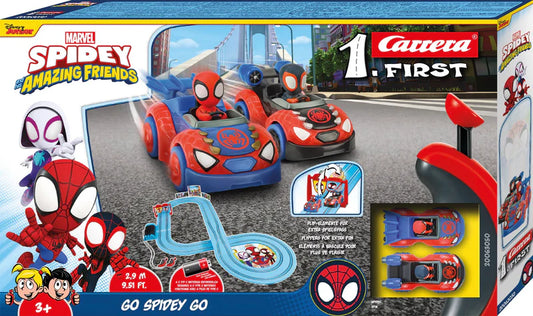Carrera First Spidey – Circuito Infantil 2,9 m con Spidey y Spin