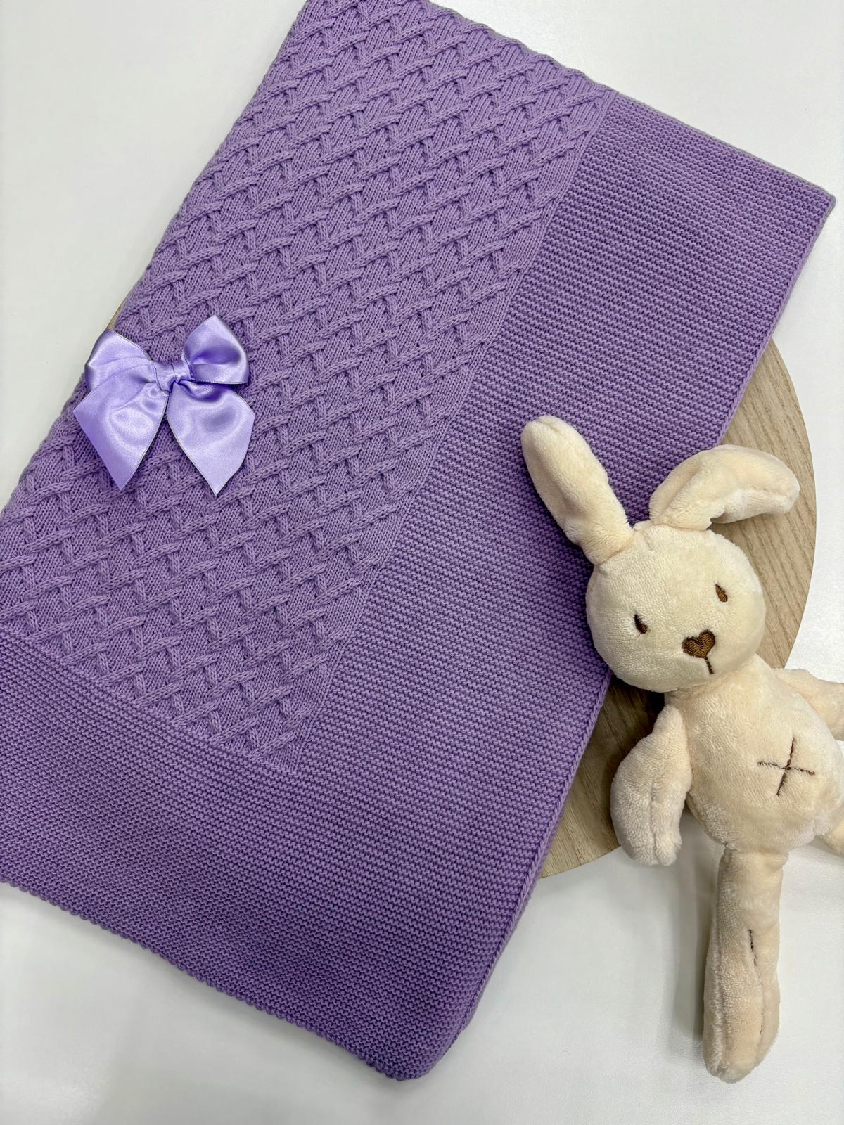 Toquilla Bebé Topo con Lazo – Suave y Toquillas Bebé con Lazo – Colores Topo, Crudo, Gris, Rosa Palo, Rosa Bebé y Lila